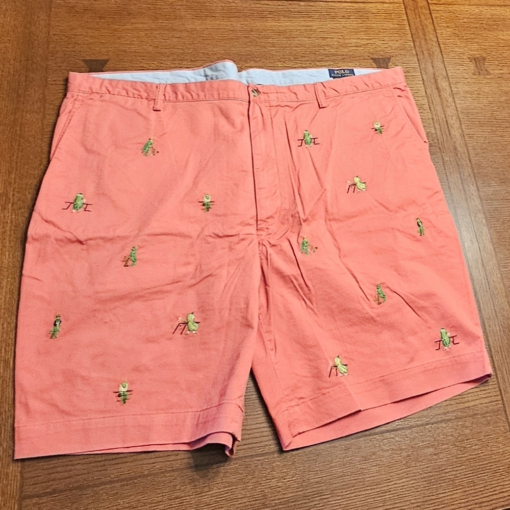 Polo Ralph Lauren Pickleball, Cricket, Squash Embroidered Shorts 48